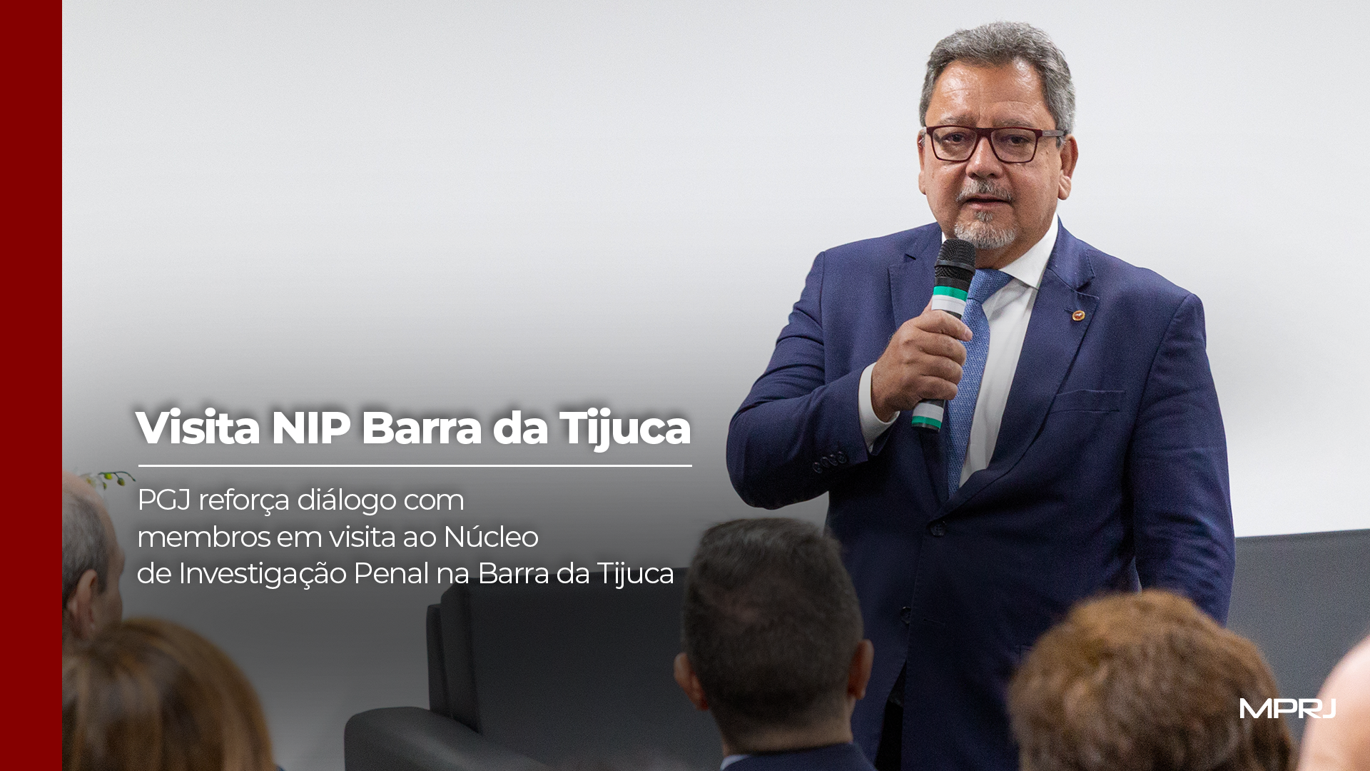 Imagem capa PGJ reforça diálogo com membros do MPRJ em visita ao Núcleo de Investigação Penal na Barra da Tijuca